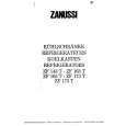 ZANUSSI ZF143T Owners Manual ZANUSSI ZF143T Owners Manual