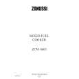 ZANUSSI ZCM6603W Owners Manual ZANUSSI ZCM6603W Owners Manual