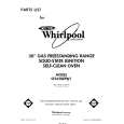 WHIRLPOOL SF365BEPW1 Parts Catalog WHIRLPOOL SF365BEPW1 Parts Catalog