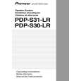 PIONEER PDP-S30-LR/XIN1/E Owners Manual PIONEER PDP-S30-LR/XIN1/E Owners Manual