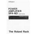 ROLAND SPA-60 Owners Manual ROLAND SPA-60 Owners Manual