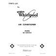 WHIRLPOOL AC1202XS2 Parts Catalog WHIRLPOOL AC1202XS2 Parts Catalog