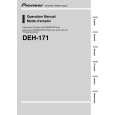 PIONEER DEH-171 Owners Manual PIONEER DEH-171 Owners Manual