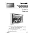 PANASONIC TH42PD25 Owners Manual PANASONIC TH42PD25 Owners Manual