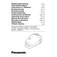 PANASONIC MCE7011 Owners Manual PANASONIC MCE7011 Owners Manual