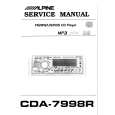 ALPINE CDA-7998R Service Manual ALPINE CDA-7998R Service Manual