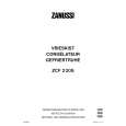 ZANUSSI ZCF230S Owners Manual ZANUSSI ZCF230S Owners Manual