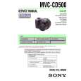 SONY MVCCD500 Service Manual SONY MVCCD500 Service Manual