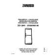 ZANUSSI ZD29/8R-00 Owners Manual ZANUSSI ZD29/8R-00 Owners Manual