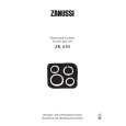 ZANUSSI ZK 640 LN Owners Manual ZANUSSI ZK 640 LN Owners Manual