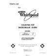 WHIRLPOOL MW830EXP0 Parts Catalog WHIRLPOOL MW830EXP0 Parts Catalog