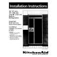 WHIRLPOOL KSSS42QDW03 Installation Manual WHIRLPOOL KSSS42QDW03 Installation Manual