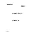 ZANUSSI ZCM32T Owners Manual ZANUSSI ZCM32T Owners Manual