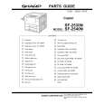 SHARP SF-2530N Parts Catalog SHARP SF-2530N Parts Catalog