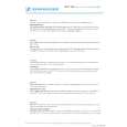 SENNHEISER MZT 100 Owners Manual SENNHEISER MZT 100 Owners Manual
