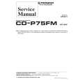 PIONEER CD-P75FM/EW Service Manual PIONEER CD-P75FM/EW Service Manual