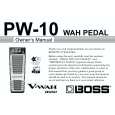 BOSS PW-10 Owners Manual BOSS PW-10 Owners Manual