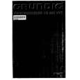 GRUNDIG VS960VPT Owners Manual GRUNDIG VS960VPT Owners Manual
