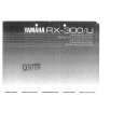 YAMAHA RX-300/U Owners Manual YAMAHA RX-300/U Owners Manual