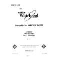 WHIRLPOOL GCE2100XMW2 Parts Catalog WHIRLPOOL GCE2100XMW2 Parts Catalog