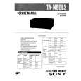 SONY TAN80ES Owners Manual SONY TAN80ES Owners Manual