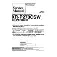 PIONEER XRP170CSW Service Manual PIONEER XRP170CSW Service Manual