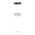 ZANUSSI ZU7120F Owners Manual ZANUSSI ZU7120F Owners Manual