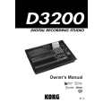 KORG D3200 Owners Manual KORG D3200 Owners Manual