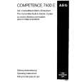 AEG 7400E-D Owners Manual AEG 7400E-D Owners Manual