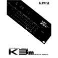 KAWAI K3M Owners Manual KAWAI K3M Owners Manual