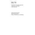 AEG DS70 Owners Manual AEG DS70 Owners Manual