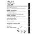 HITACHI CPS310W Owners Manual HITACHI CPS310W Owners Manual