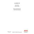 AEG A40050GS Owners Manual AEG A40050GS Owners Manual