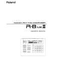 ROLAND R-8MKII Owners Manual ROLAND R-8MKII Owners Manual