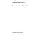 AEG Competence 523 B D Owners Manual AEG Competence 523 B D Owners Manual