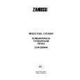 ZANUSSI ZCM565NW Owners Manual ZANUSSI ZCM565NW Owners Manual