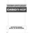 CASIO FX603P Owners Manual CASIO FX603P Owners Manual