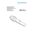 SENNHEISER MD 512 FE Owners Manual SENNHEISER MD 512 FE Owners Manual