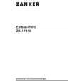 ZANKER ZKH7415OSG Owners Manual ZANKER ZKH7415OSG Owners Manual