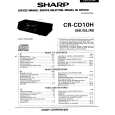 SHARP CRCD10HBK Service Manual SHARP CRCD10HBK Service Manual