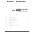 SHARP MX-DEX1 Parts Catalog SHARP MX-DEX1 Parts Catalog