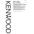 KENWOOD KT-75L Owners Manual KENWOOD KT-75L Owners Manual