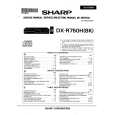 SHARP DXR750H Service Manual SHARP DXR750H Service Manual