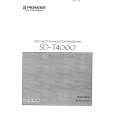 PIONEER SDT4000 Owners Manual PIONEER SDT4000 Owners Manual