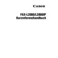 CANON FAX-L2000 Quick Start CANON FAX-L2000 Quick Start
