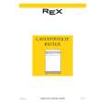 REX-ELECTROLUX RS3TGX Owners Manual REX-ELECTROLUX RS3TGX Owners Manual