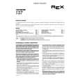 REX-ELECTROLUX FI160FR Owners Manual REX-ELECTROLUX FI160FR Owners Manual