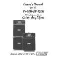 CRATE BV-120H Owners Manual CRATE BV-120H Owners Manual