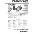 SONY DCR-TRV30 Owners Manual SONY DCR-TRV30 Owners Manual