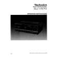 TECHNICS SU-V570 Owners Manual TECHNICS SU-V570 Owners Manual